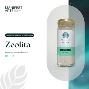 Zeolita Pura Premium Activada Micronizada 100 Gr